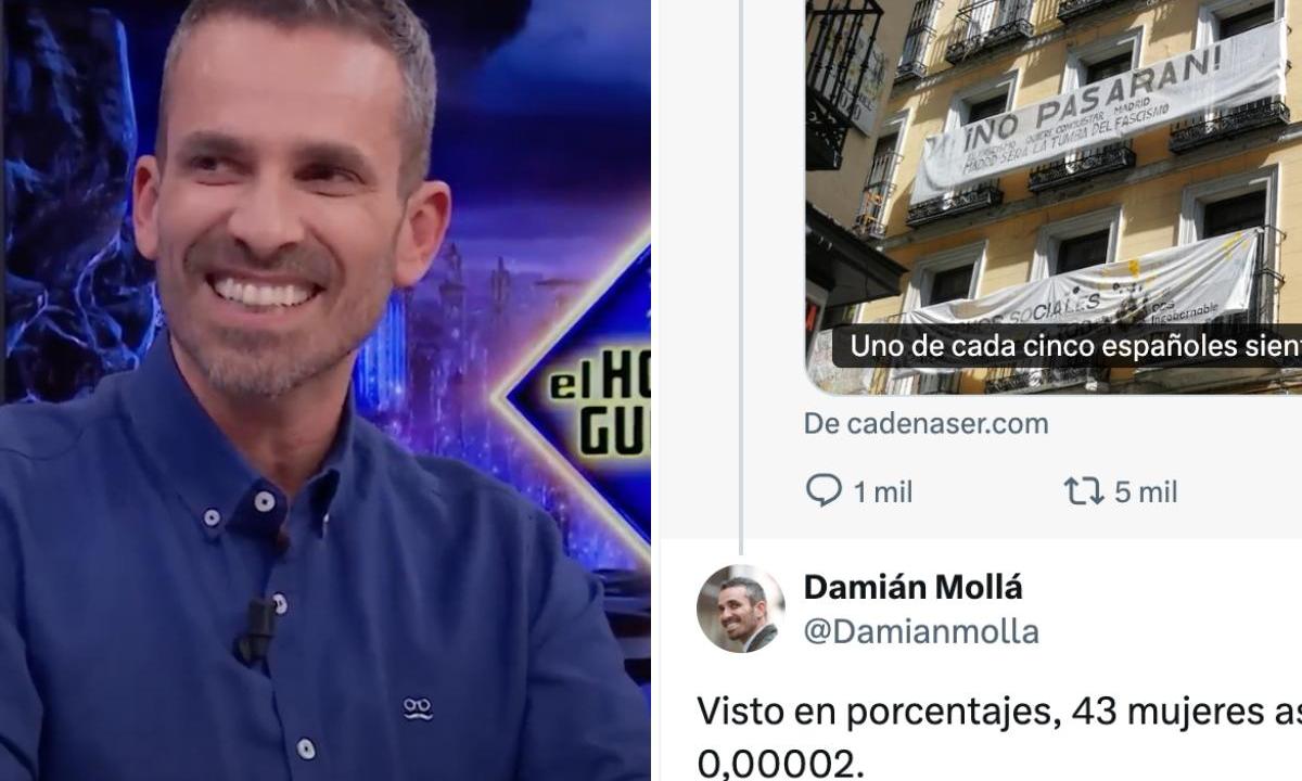 noticiaspuertosantacruz.com.ar - Imagen extraida de: https://www.huffingtonpost.es//virales/polemica-respuesta-damian-molla-el-hormiguero-tuit-sobre-okupacion.html