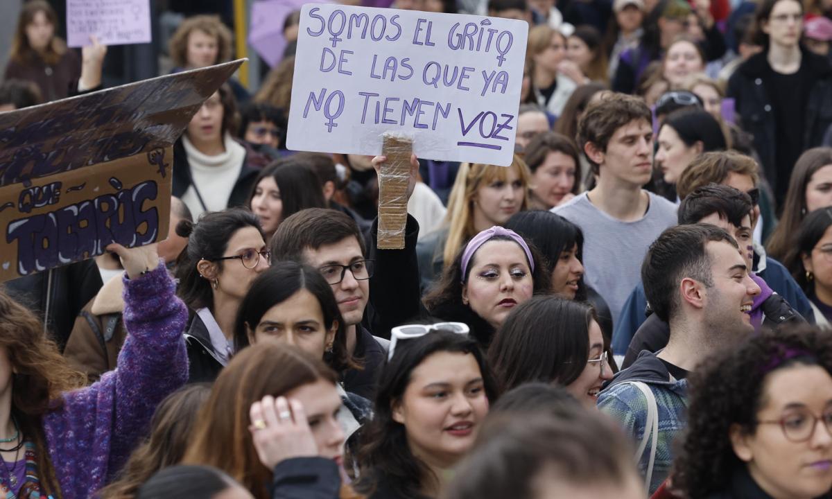 Manifestaciones 8M en directo: última hora de las marchas por el Día de ...