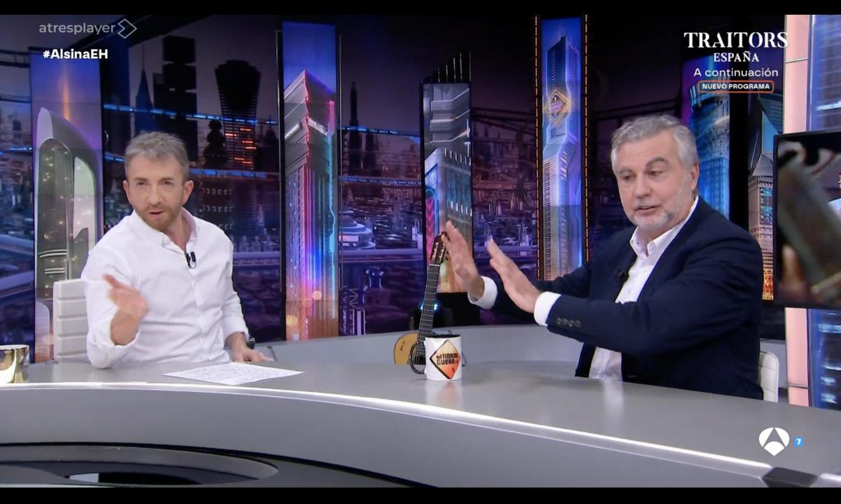 Pablo Motos le pone un mote a Ábalos y Alsina se desmarca rápidamente:  'Esto es él'