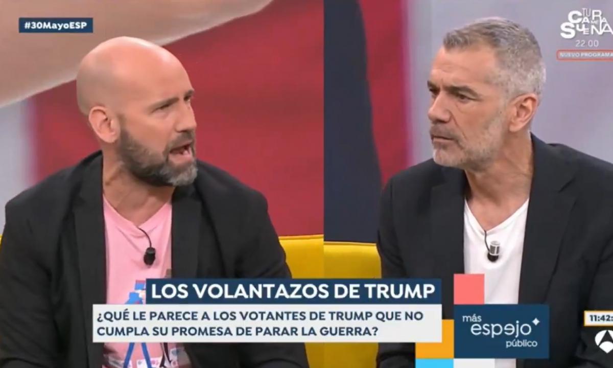 Cabreo monumental de Gonzalo Miró con Toni Cantó tras lo que ha dicho en  'Espejo Público'