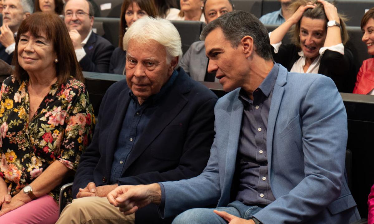 Felipe González aprovecha el revuelo de la UCO para dejar su sentencia  contra Sánchez por las primarias del PSOE