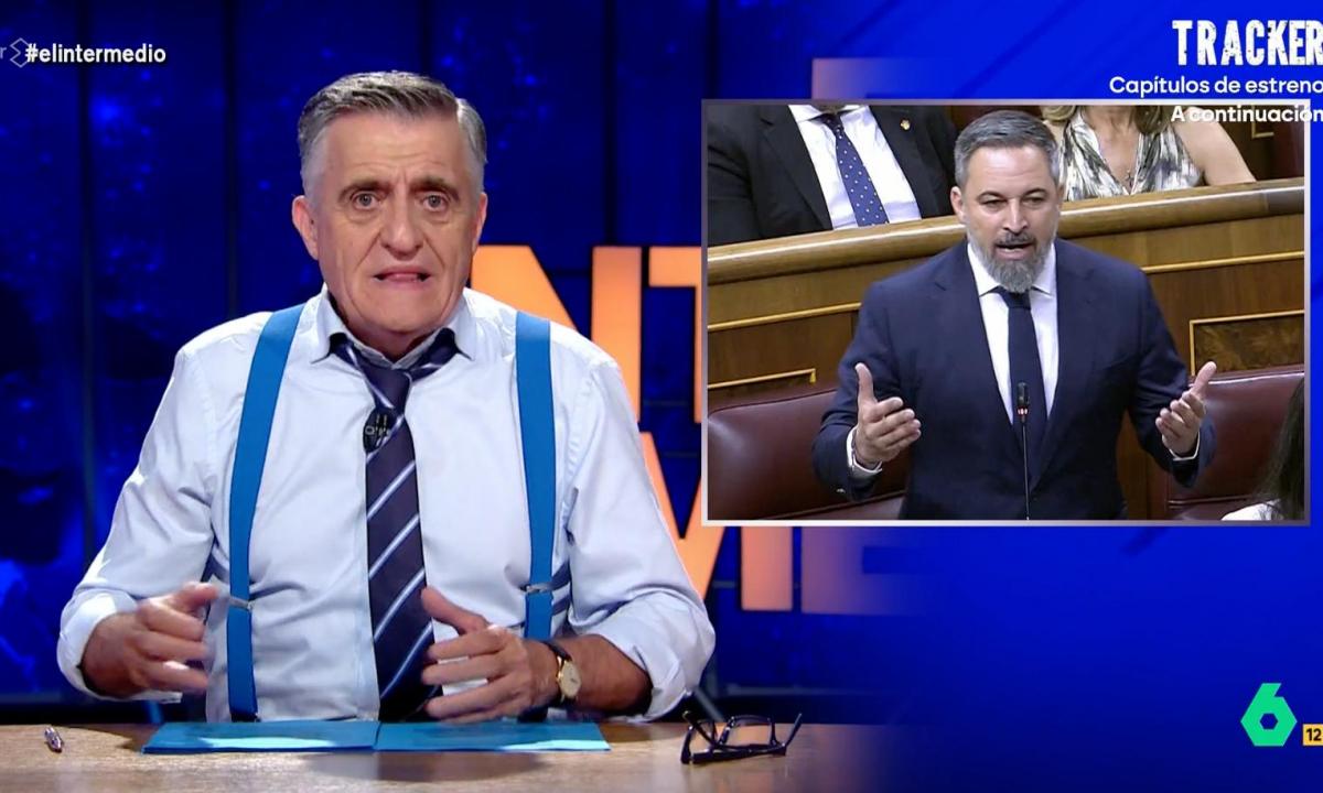 El Gran Wyoming destroza a Abascal en una frase por lo que ha hecho en el  Congreso