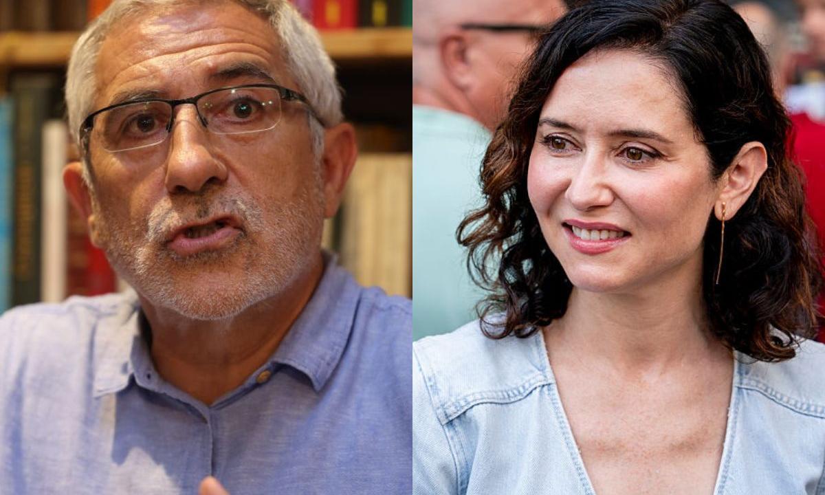 Ayuso dice que le gusta la fruta y Gaspar Llamazares da mucho juego con su  respuesta
