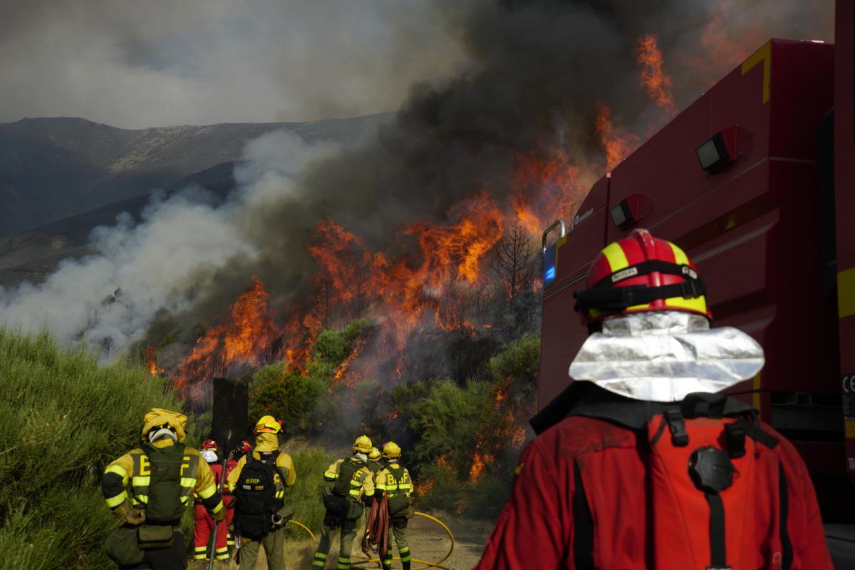 Así está la situación de los incendios en Castilla y León, Galicia y Asturias