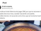 La imagen de este arroz en Valencia provoca indignación: algunos hablan directamente de timo