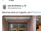 Alguien desesperado deja este cartel en la puerta del edificio para que todos sepan lo que hace un vecino