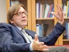 Guy Verhofstadt, el europeísta que ve el Brexit como una bendición