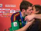 La historia tras el beso de Iker Casillas y Sara Carbonero en el Mundial