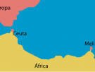 Frontera terrestre de la UE con África