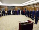 Los ministros del Gobierno prometen su cargo ante el rey en Zarzuela