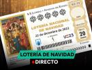 Lotería de Navidad 2023: comprobar El Gordo en directo, todos los premios y números del sorteo