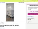 Piden en Idealista 300 euros al mes de alquiler por una litera en una habitación compartida en Madrid