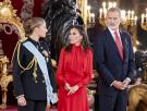 El besamanos de los reyes: de Ana Rosa a Teresa Perales, pasando por Lidia Bedman, mujer de Abascal, y Eva Fernández, la estilista de Letizia