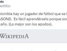 El nombre de un jugador de fútbol colombiano promete hacer las delicias de todos: "Lo mejor son los apodos"