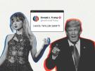 Donald Trump contra Taylor Swift: por qué el republicano ha tomado como enemigo a la cantante