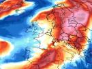 La borrasca Bert da un último coletazo y la AEMET avisa de temperaturas fuera de lo normal