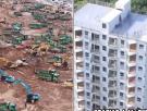 Enseñan cómo construyen en China un edificio de 10 pisos en 28 horas: destacan un matiz