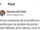 Pide una tostada con aceite y tomate y lo que le sirven provoca un debate que no tiene parangón