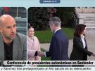 Gonzalo Miró ve el saludo entre Ayuso y Sánchez y se pronuncia de forma muy nítida