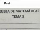 El comentario que un alumno le ha dejado en pleno examen de Matemáticas: buscaba el 10 y no sabía cómo