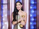 El conmovedor discurso de Demi Moore tras ganar el Globo de Oro por 'La sustancia'