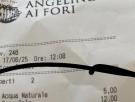 Un español aprende una valiosa lección nada más llegar a Roma y sentarse en un bar