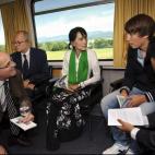 Jóvenes líderes europeos se han reunido con Suu Kyi en un trayecto de tren