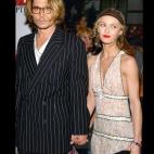 Johnny Depp y Vanessa Paradis acuden al estreno de la película  en Nueva York. 

