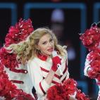 Madonna durante el concierto 