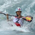 La kayakista española Maialen Chourraut se ha colgado este jueves la medalla de bronce en la modalidad de K-1 en los Juegos Olímpicos de Londres 2012.