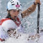La kayakista española Maialen Chourraut se ha colgado este jueves la medalla de bronce en la modalidad de K-1 en los Juegos Olímpicos de Londres 2012.
