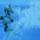 Las 'sirenas' españolas Ona Carbonell y Andrea Fuentes se han proclamado subcampeonas olímpicas en la final de dúo en natación sincronizada en los Juegos Olímpicos de Londres.