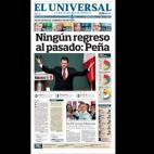 El diario mexicano retoma el discurso del ganador, Enrique Peña Nieto.