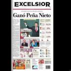 La portada de este diario mexicano muestra un foto del candidato ganador