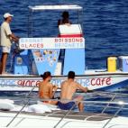 Irina y Cristiano Ronaldo, en compañía del hijo de éste, y otros amigos y familiares están disfrutando del mar en sus vacaciones.