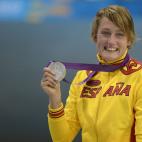 Mireia Belmonte ganó dos medallas de plata en en natación en los primeros días de los Juegos, cuando los metales se le resistieron a España.