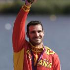 Saúl Craviotto, otra baza española para las medallas, fue plata en el el K1 200 metros.