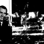El presidente Nixon habla con la tripulación (NASA)