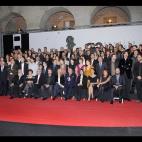 Foto oficial de los premios de la Academia de Cine