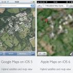 Si te acercas... no verás casi nada. From: The Amazing iOS 6 Maps