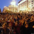 Concentración en los alrededores de Neptuno en Madrid el 26S