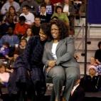 Michelle es íntima amiga de la popular presentadora afroamericana Oprah Winfrey: "Es una amiga estupenda y nos ayuda a Barack y a mi a mantener la perspectiva"