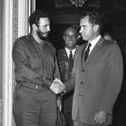Fidel Castro visitó al presidente de EEUU, Richard Nixon, en Washington