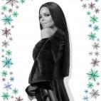 Una felicitación navideña más clásica la de la cantante Janet Jackson.