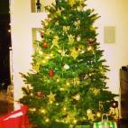 Él no sale, pero su árbol sí. Así felicita Pau Gasol las navidades.