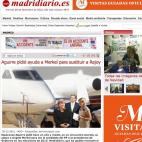 Aguirre pidió ayuda a Merkel para sustituir a Rajoy