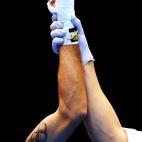 Los aros olímpicos. En la imagen, Vittorio Parrinello (talia). | Getty