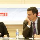 En la presentación de su candidatura, ofreció "unidad y cambio" para liderar el PSOE.