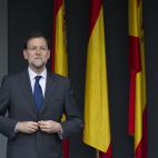 Rajoy, antes del desfile