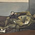 Reclining Nude (Grand nu couché)
Grands-Augustins, Paris, September 30, 1942
Oil on canvas, 129.5 x 195 cm
Staatliche Museen zu Berlin, Nationalgalerie, Museum Berggruen
© 2012 Estate of Pablo Picasso/Artists Rights Society (ARS), New York 
Ph...